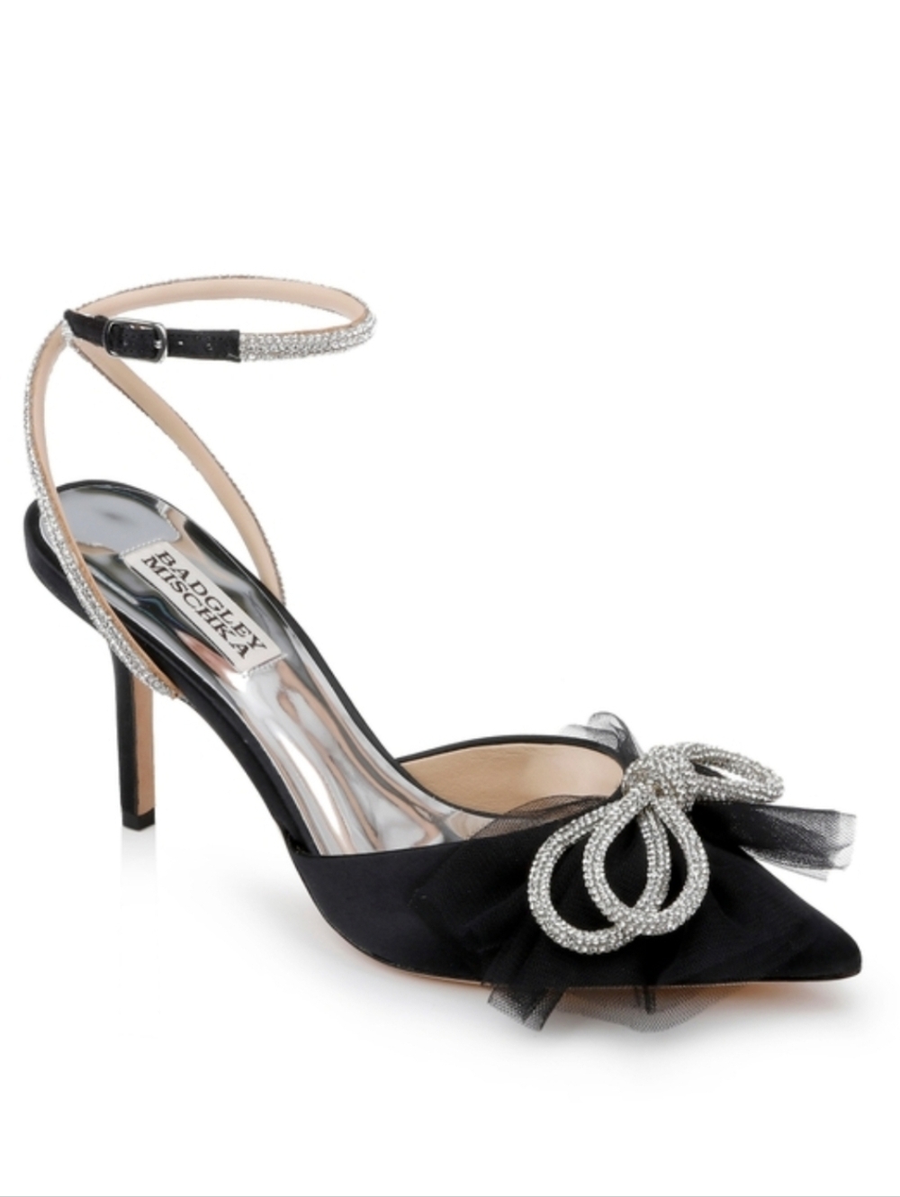 EUC Badgley Mischka 'Sacred' Stiletto Pointed Toe Heel, Size 6.5